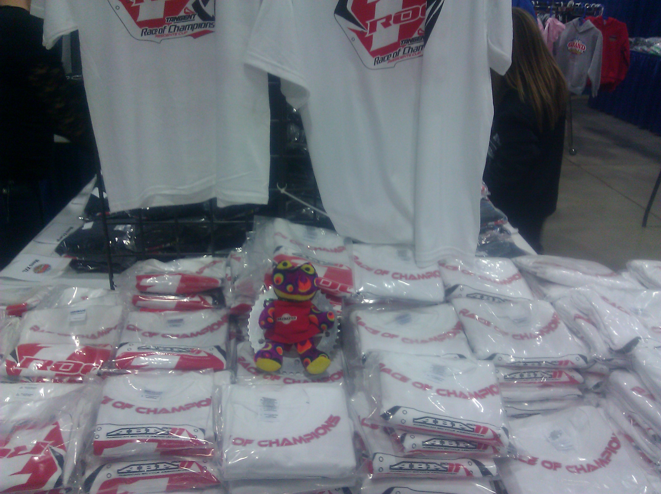 BB and ROC shirts